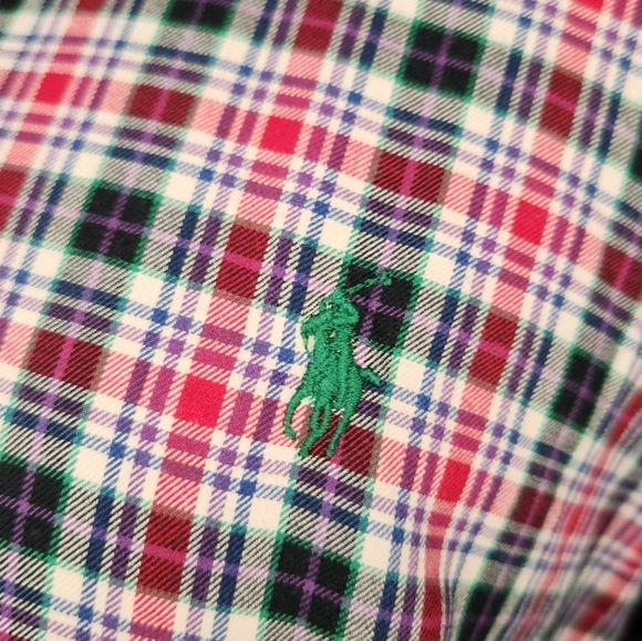 Ralph Lauren 90s Plaid Shirt - Picture 8 of 9